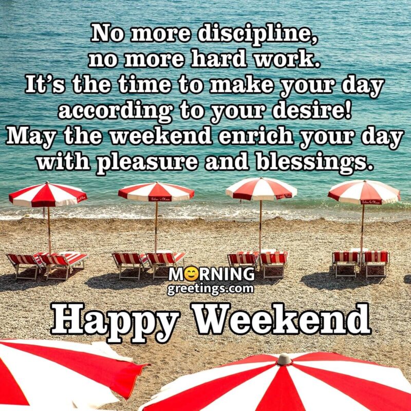 Happy Weekend Message