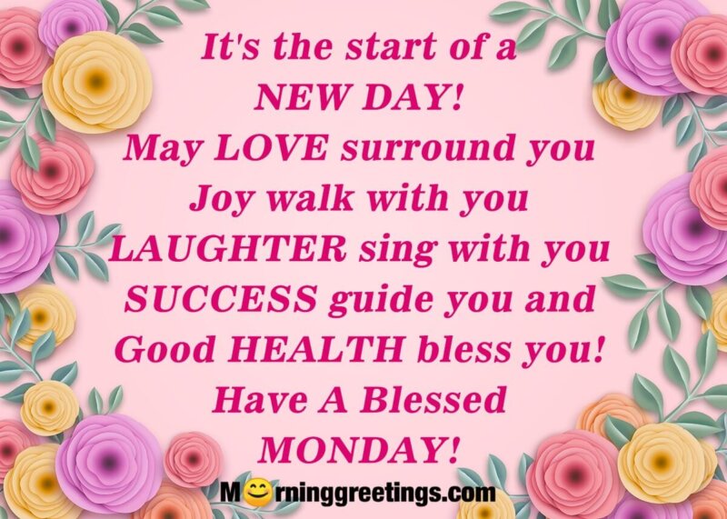 It's The Start Of A New Day!
