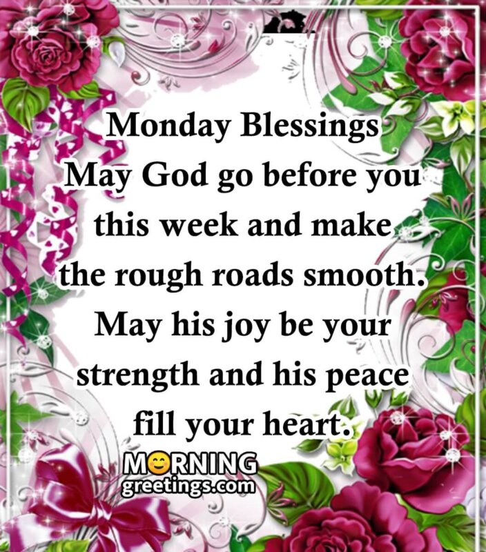 Monday Blessings Greeting