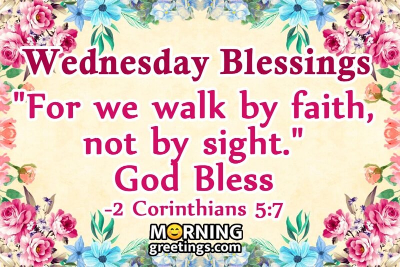 Wednesday Blessings God Bless