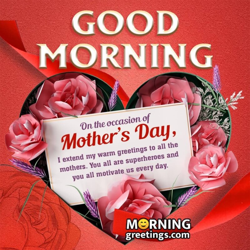 Good Morning Mother’s Day Image