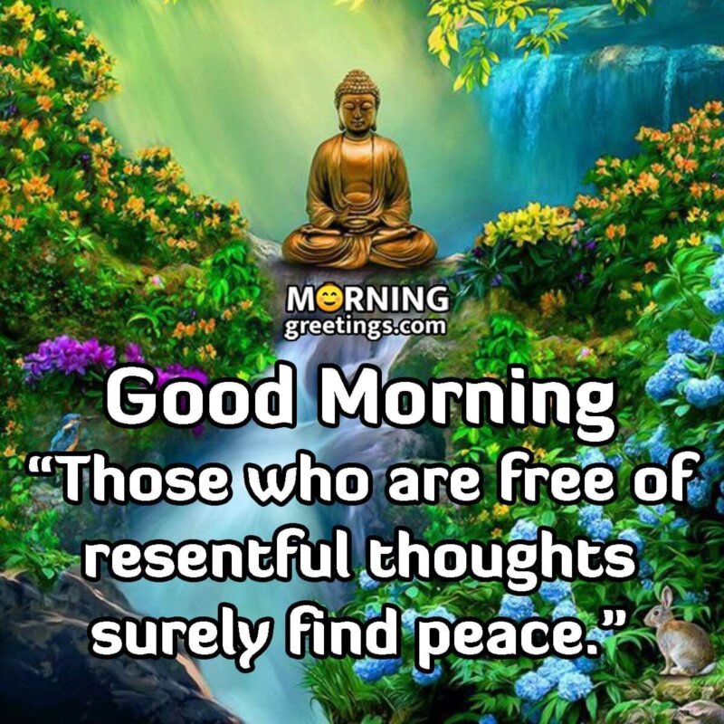 Good Morning Peace Quote By Buddha