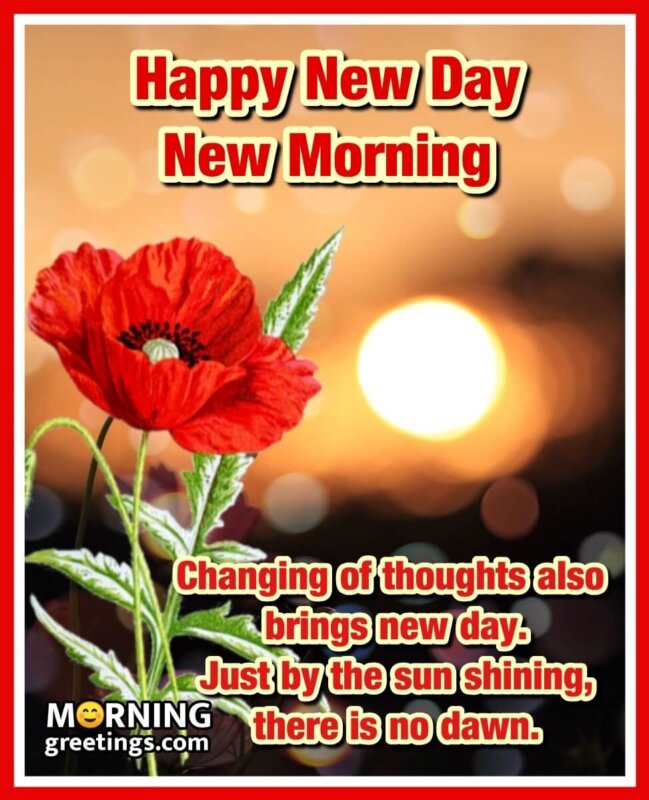 Happy New Day New Morning