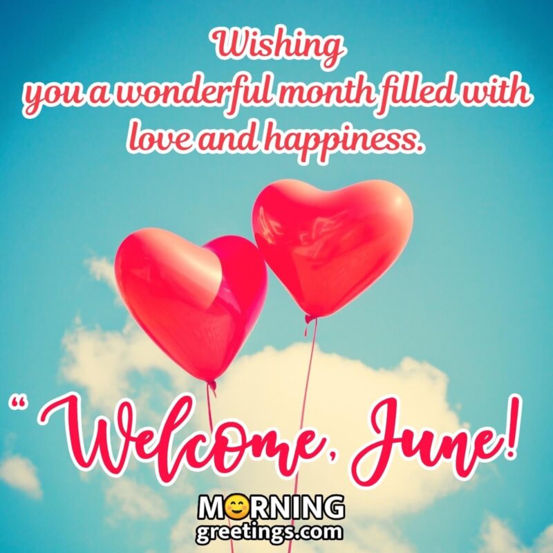 Welcome June Wish Image