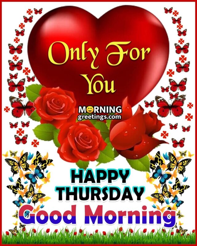 50 Good Morning Happy Thursday Images - Morning Greetings – Morning ...