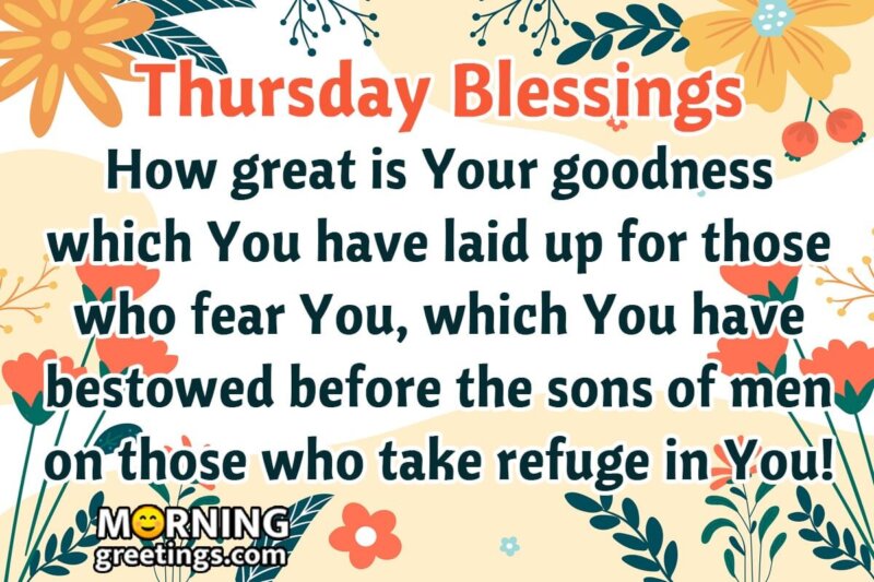 Thursday Blessings Pic