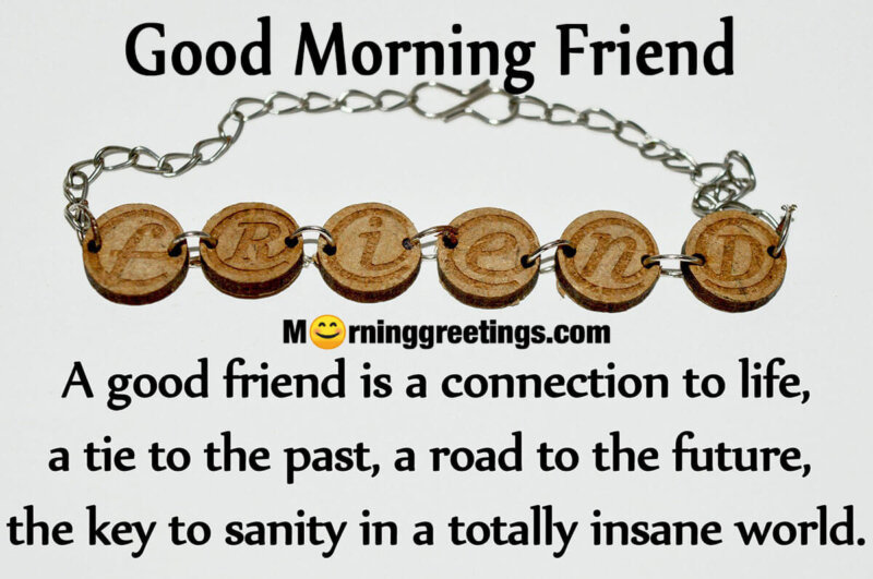 Good Morning Friend Message