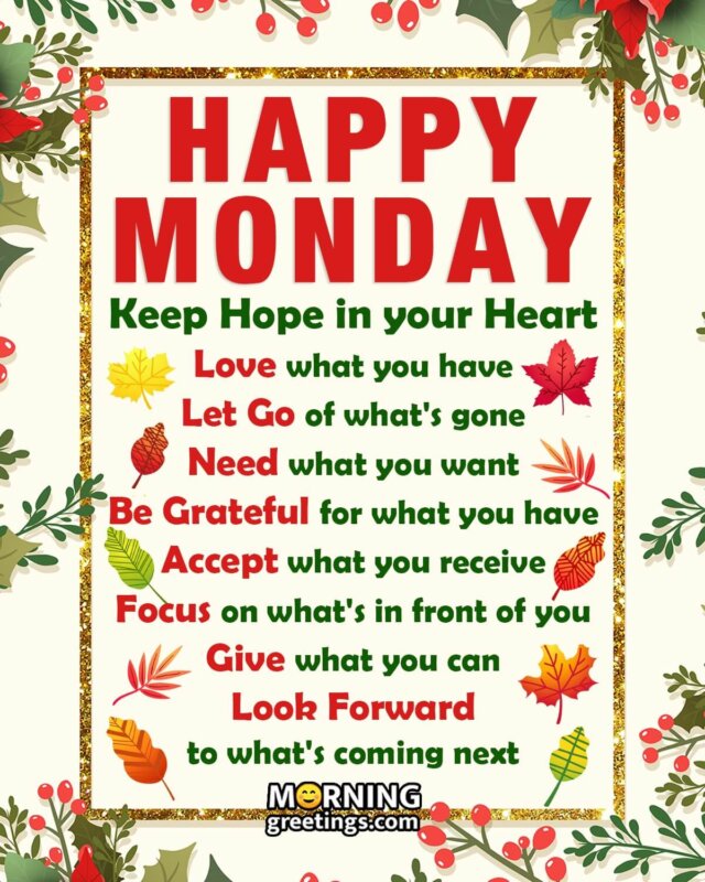 Happy Monday Quotes Image