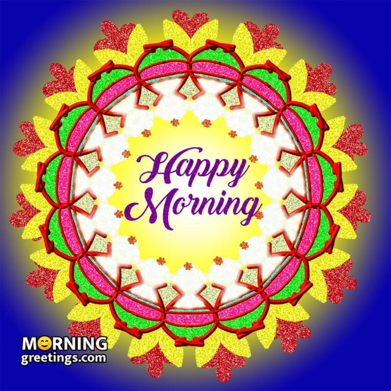 Happy Morning Kolam