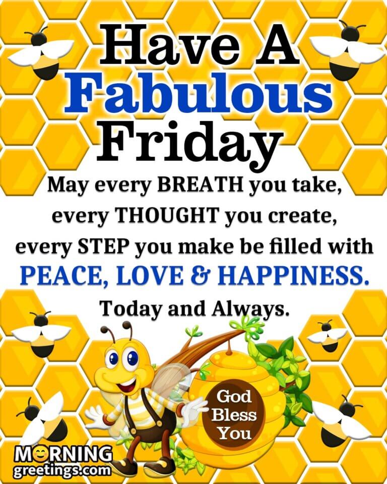 50 Fantastic Friday Quotes Wishes Pics Morning Greetings Morning