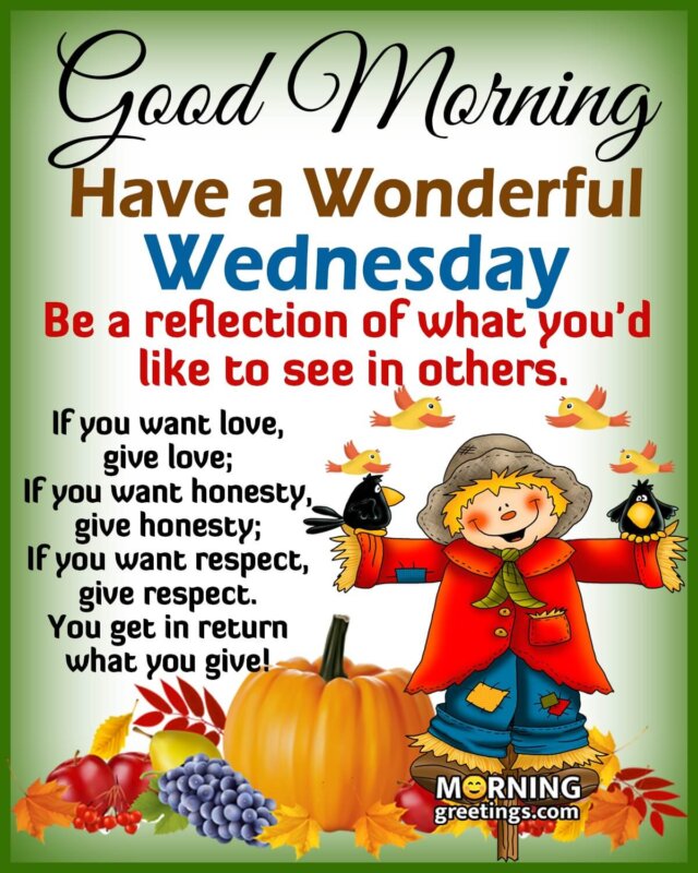 Have A Wonderful Wednesday Message