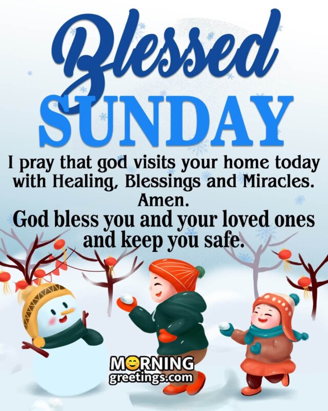 Blessed Sunday