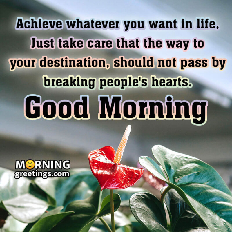 Good Morning Life Message