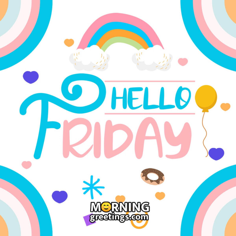 Hello Friday Graphic