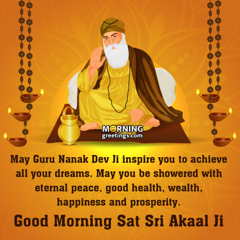 Good Morning Wish Guru Nanak Dev Picture