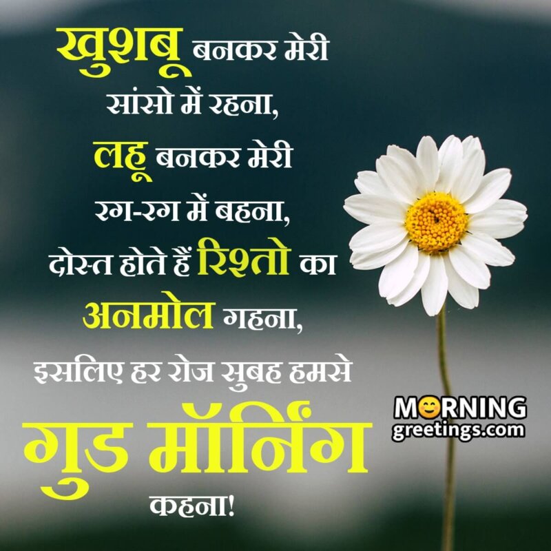 Good Morning Shayari For Friend