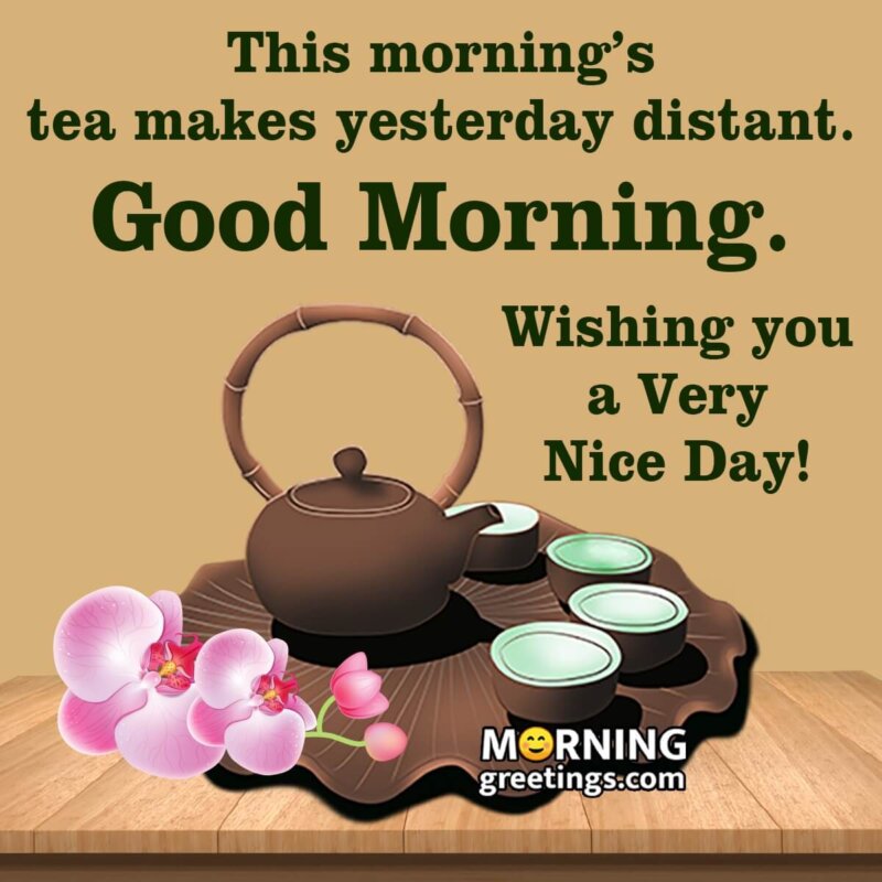 Good Morning Tea Image