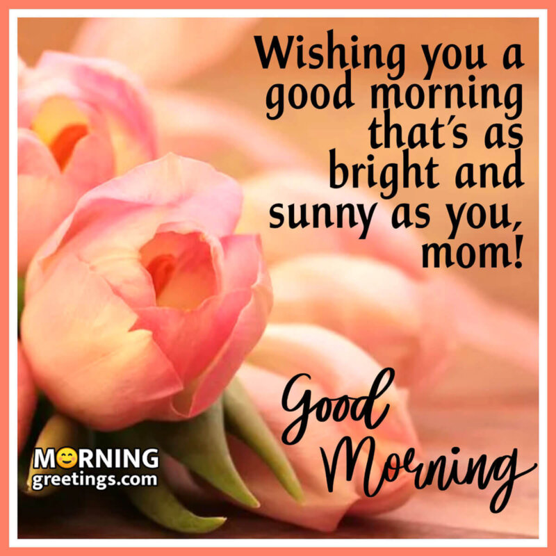 Wishing Good Morning Beloved Mother