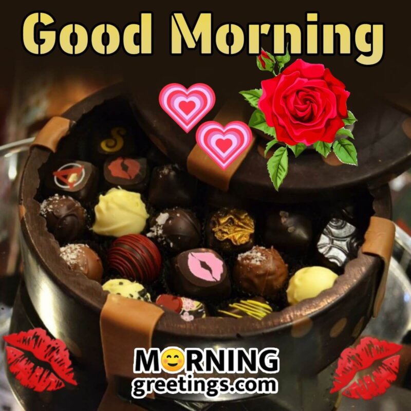 Good Morning Chocolate Box Image