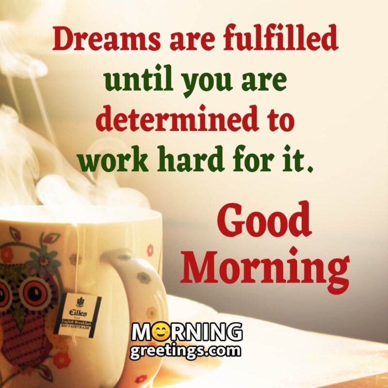 Good Morning Dream Message