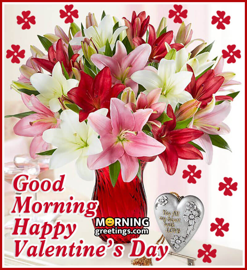 Good Morning Valentine's Day Image