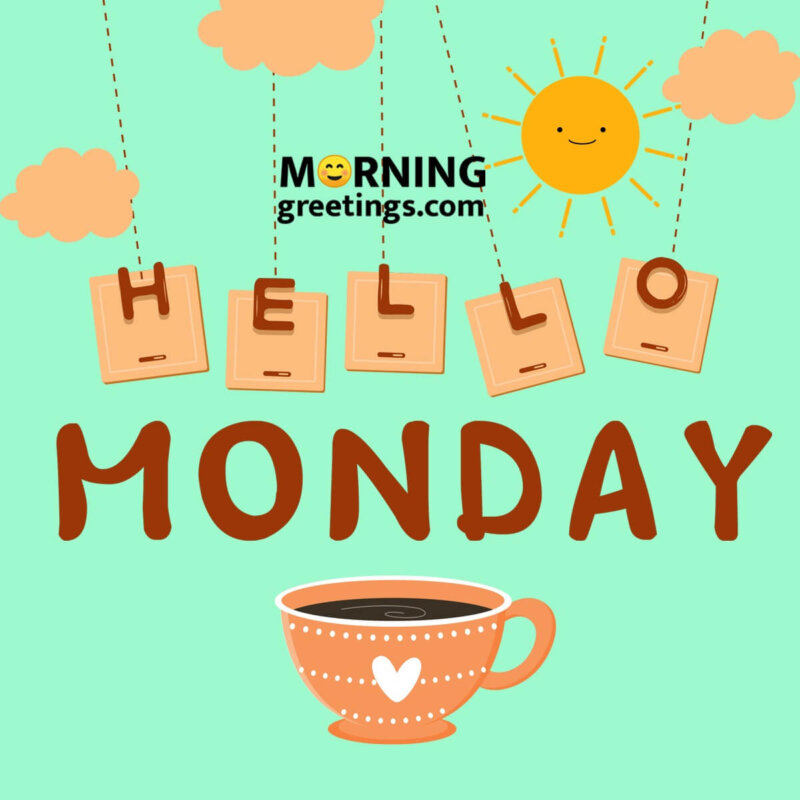 Hello Monday Card