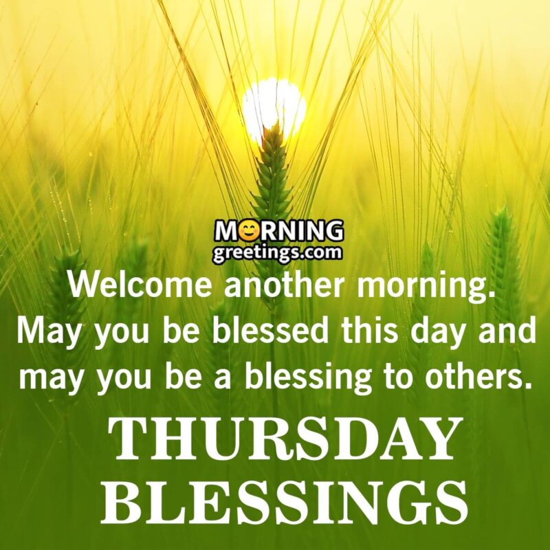 Best Thursday Morning Blessings