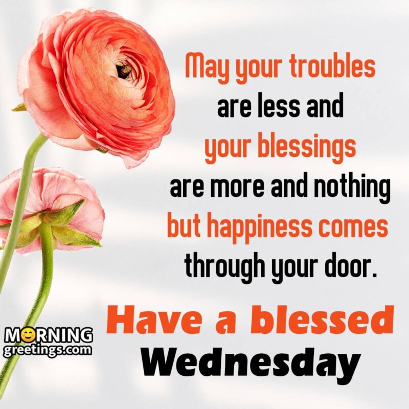 Best Wednesday Morning Blessings
