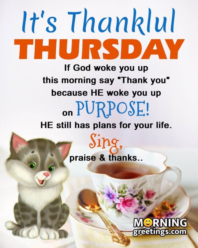 Its Thankful Thursday
