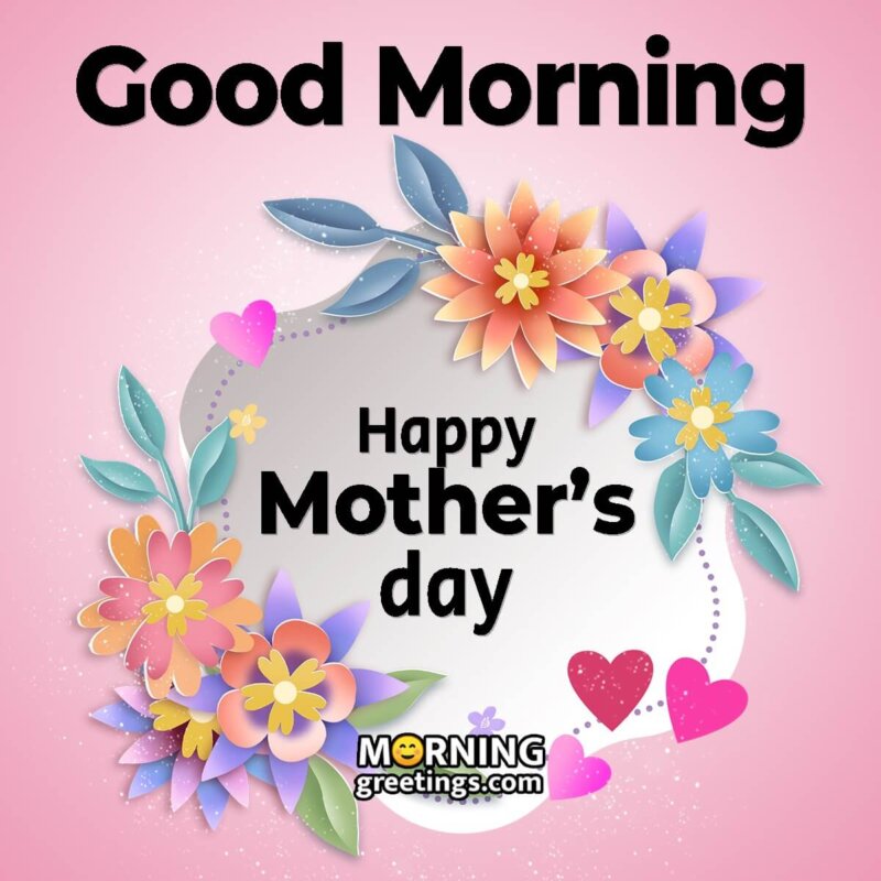 Good Morning Happy Mother's Day Card