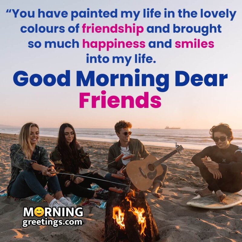 Good Morning Friendship Message