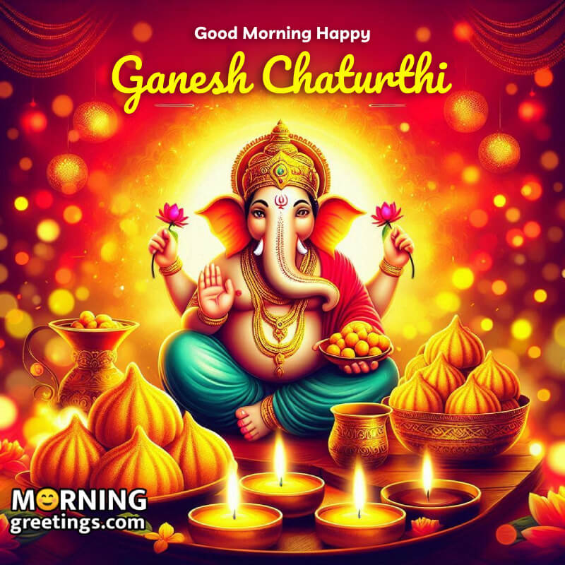 Ganesh Chaturthi Morning Photo