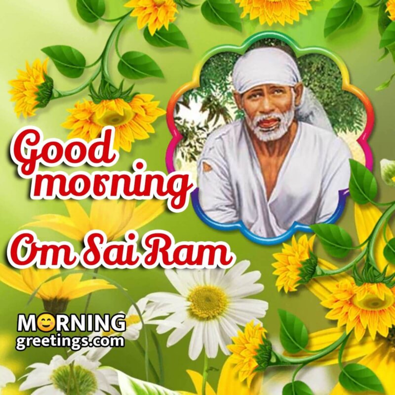 Good Morning Sai Baba Greetings – Sai Baba Blessings