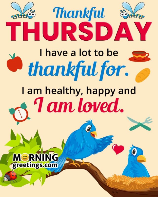 Thankful Thursday Status Image