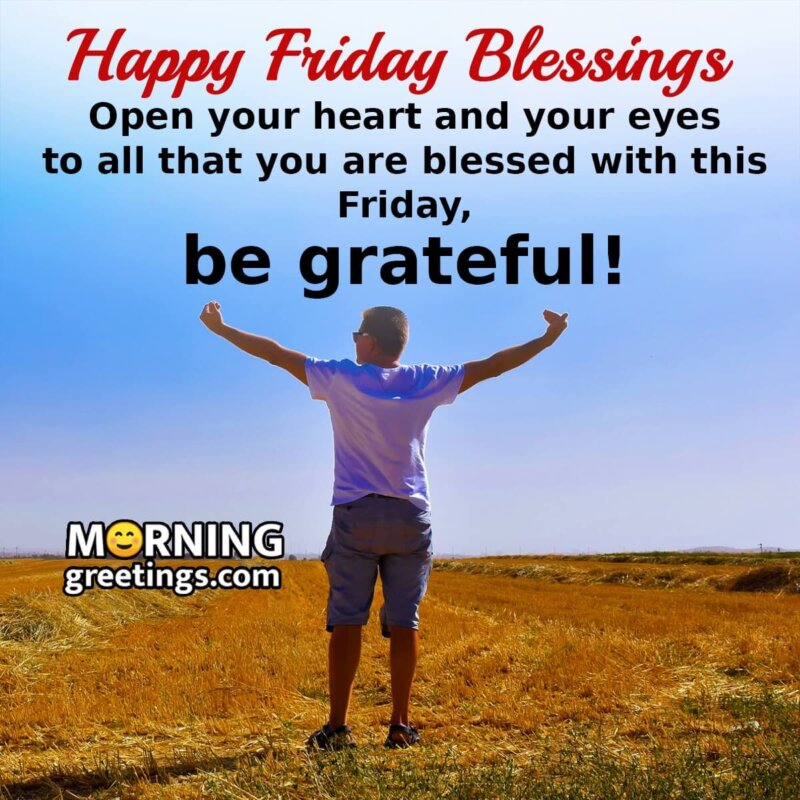 Happy Friday Blessings