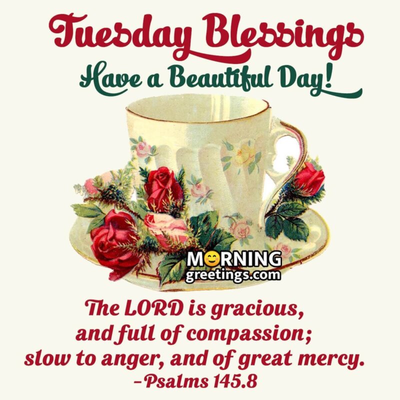 Tuesday Blessing Have A Beautiful Day!