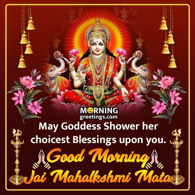 32 Devi Maa Morning Blessings Pictures - Morning Greetings ...