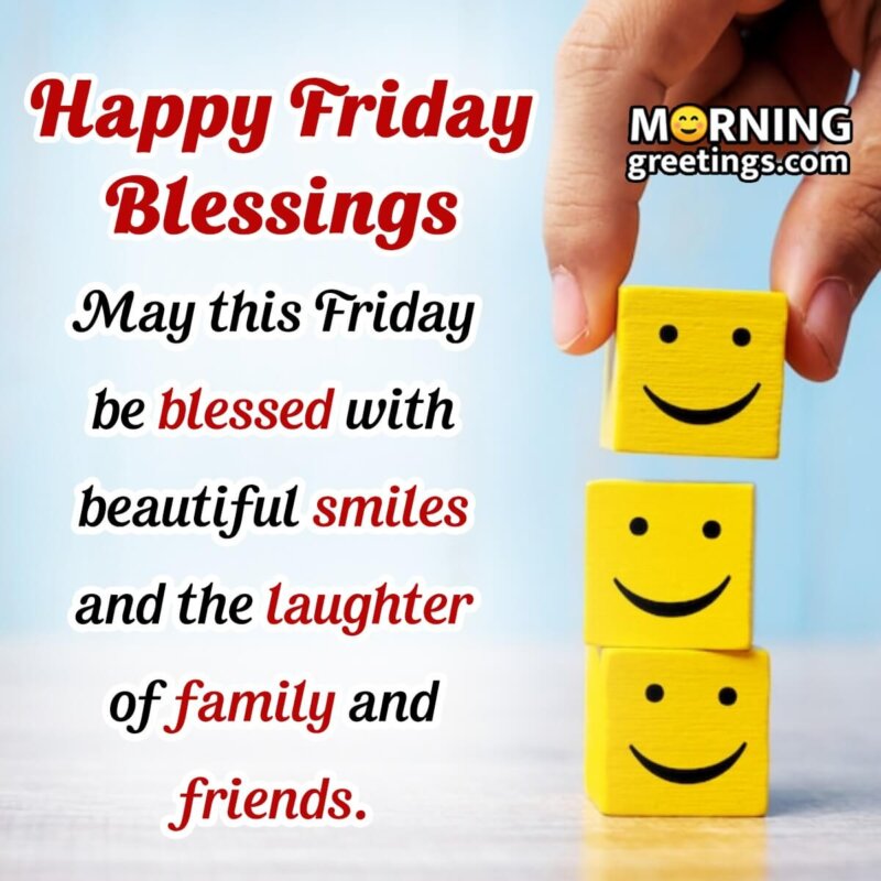 Happy Friday Blessings For Whatsapp