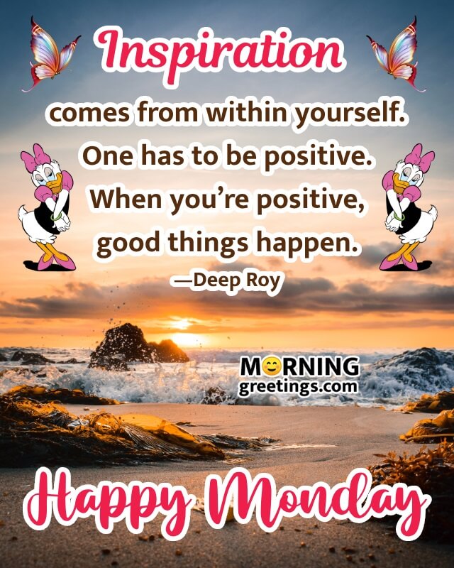 Happy Monday Inspirational Quotes Image