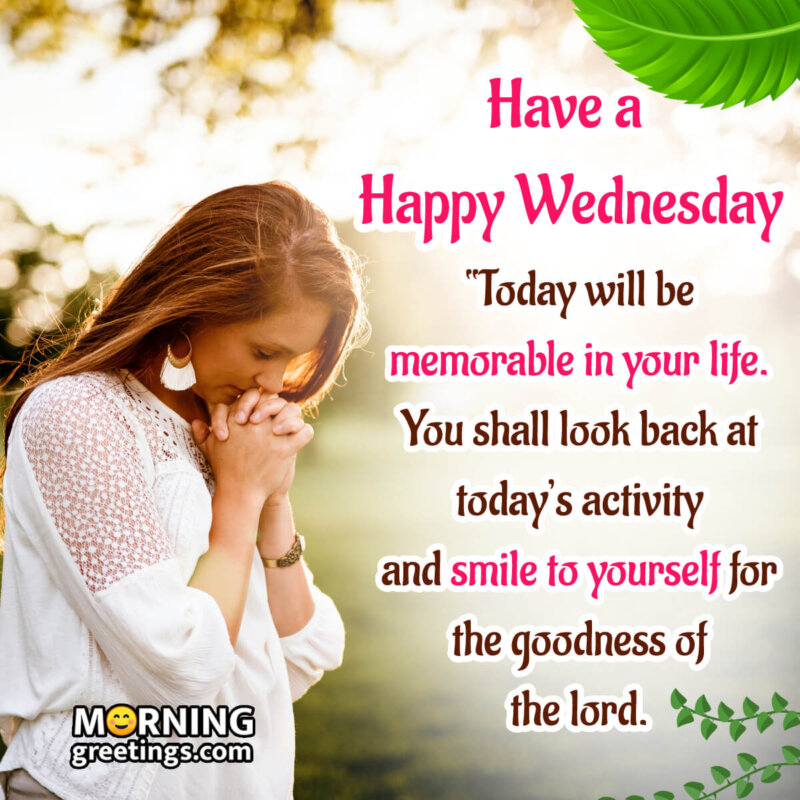 50 BEST WEDNESDAY MORNING BLESSINGS AND WISHES - Morning Greetings ...