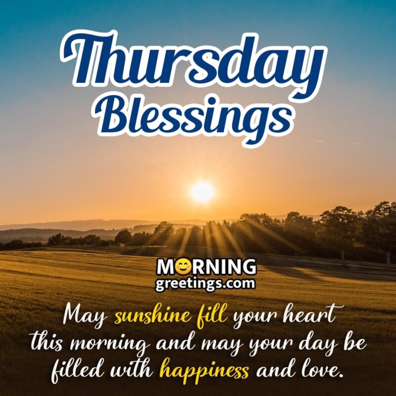 Thursday Inspirational Blessings Quote