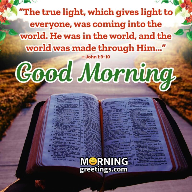 Christmas Bible Verses Good Morning Photo