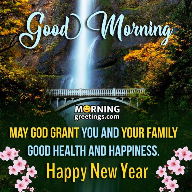 First Good Morning Message For New Year Picture