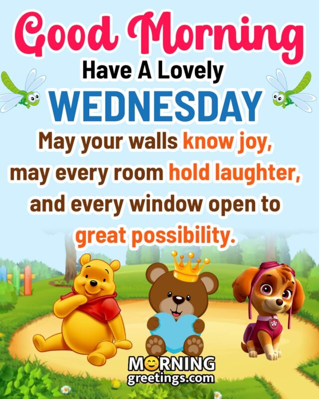 Good Morning Lovely Wednesday Wish