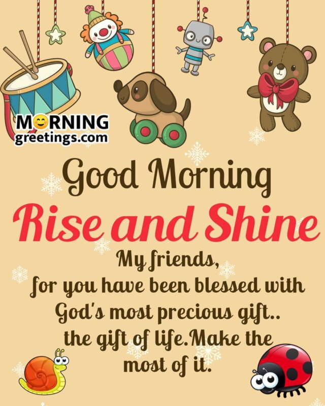 Good Morning Message To Friend