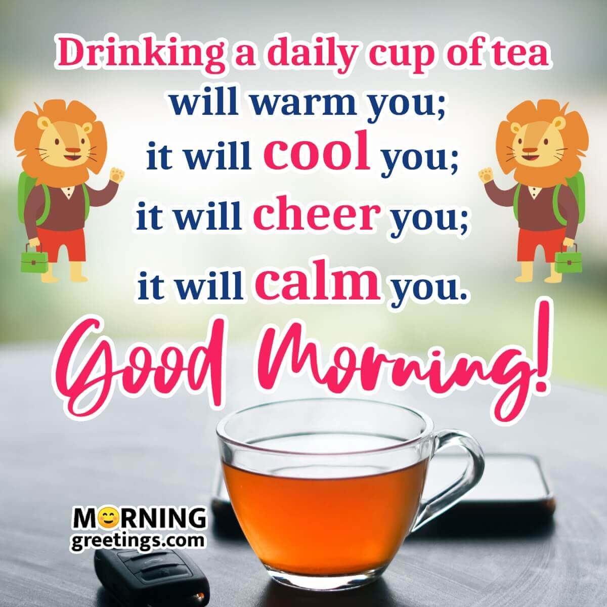 Good Morning Tea Wish Picture