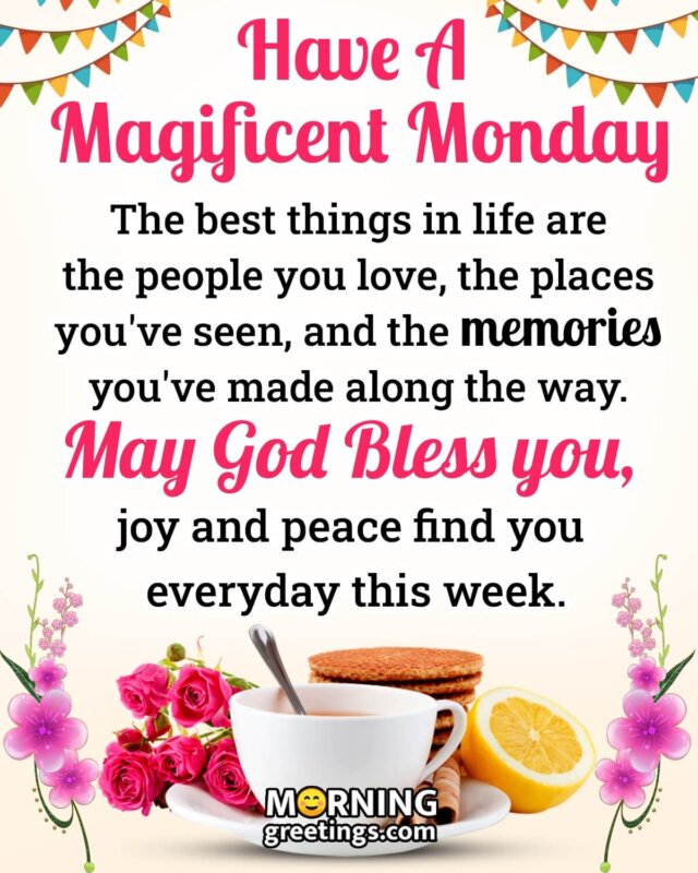 Magnificent Monday Wish Image