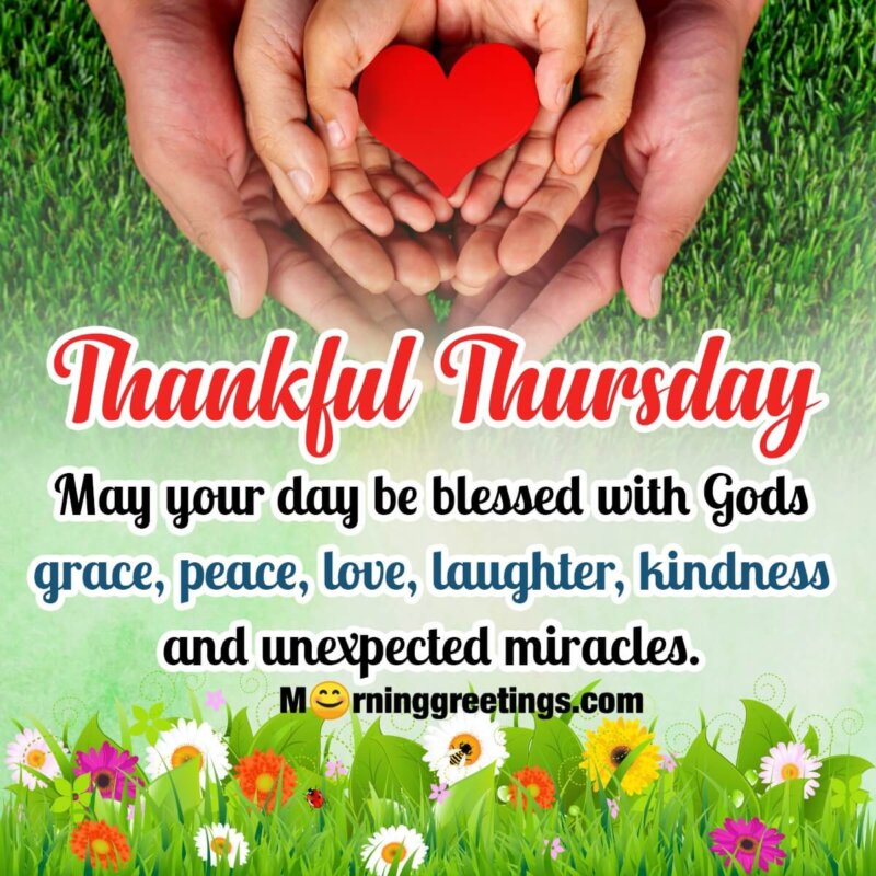Thankful Thursday Blessing