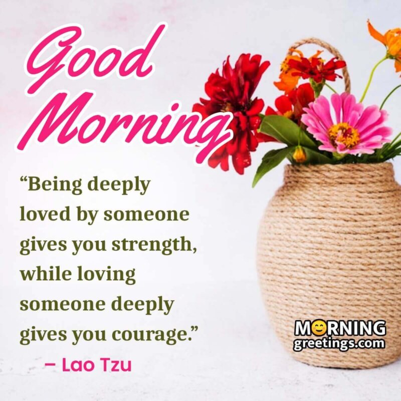 Wonderful Good Morning Love Quote