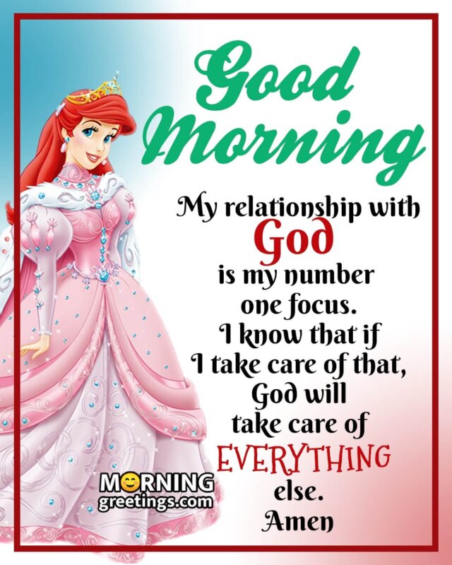 Good Morning God Status